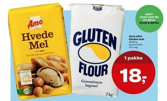 Amo eller Gluten mel