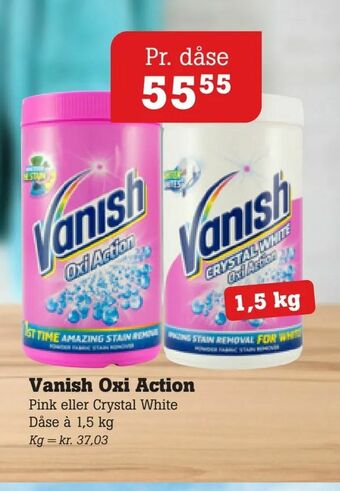 Vanish Oxi Action