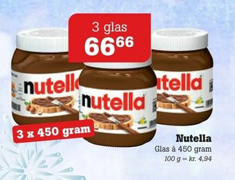 Poetzsch Padborg Nutella tilbud