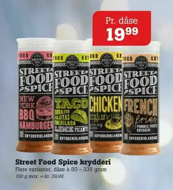 Poetzsch Padborg Street Food Spice krydderi tilbud
