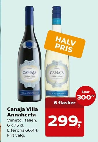 SuperBrugsen Canaja Villa Annaberta tilbud