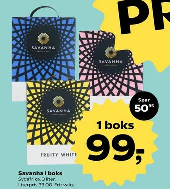 Savanha i boks