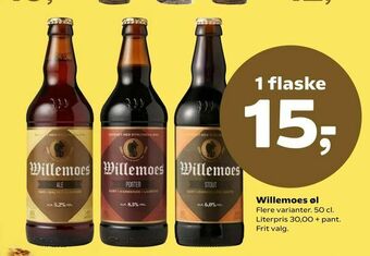 SuperBrugsen Willemoes øl tilbud