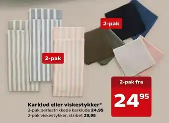 SuperBrugsen Karklud eller viskestykker tilbud