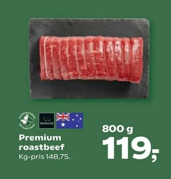 SuperBrugsen Premium roastbeef tilbud