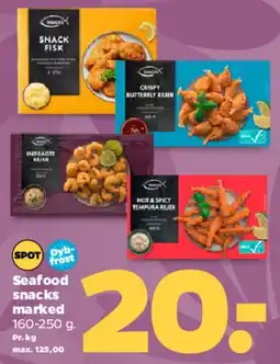 Netto Seafood snacks tilbud