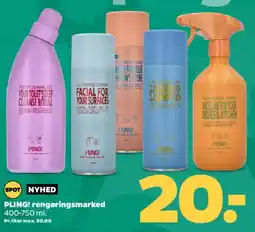 Netto PLING rengøringsmidler tilbud