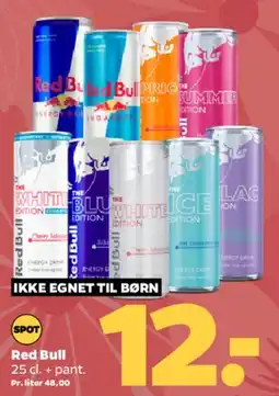 Netto Red Bull (energidrik) tilbud