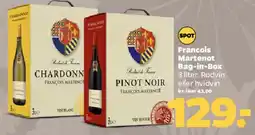 Netto Bag-in-Box: Chardonnay / Pinot Noir tilbud