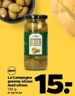 Netto La Campagna grønne oliven tilbud