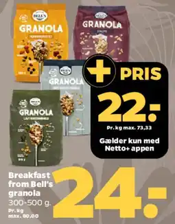 Netto Granola tilbud