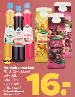 Netto Rynkeby marked (juice) tilbud