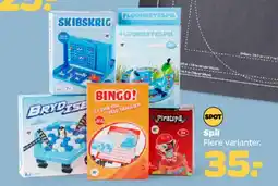 Netto Spil - Flere varianter tilbud