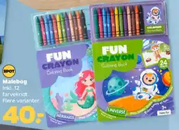 Netto Fun Crayon (farvekridt) tilbud