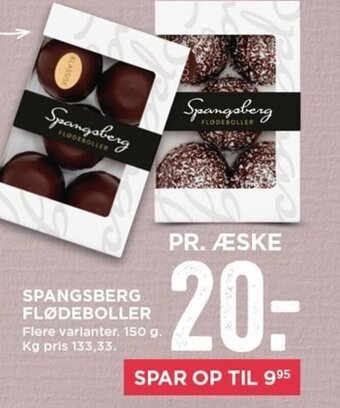 MENY Spangsberg Flødeboller tilbud