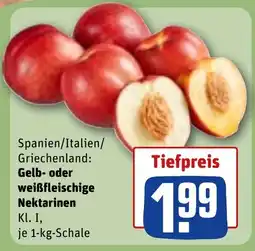 REWE DE Gelb- oder weißfleischige Nektarinen tilbud