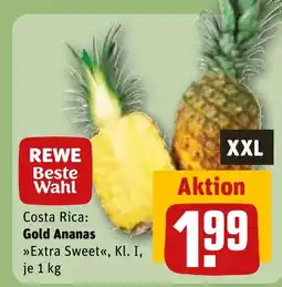 REWE DE Gold Ananas tilbud