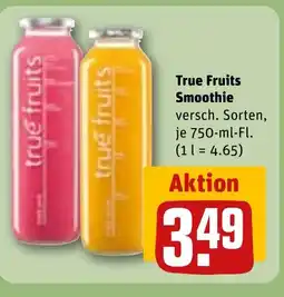 REWE DE True Fruits Smoothie tilbud