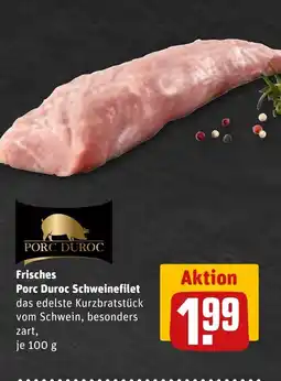REWE DE Frisches Porc Duroc Schweinefilet tilbud