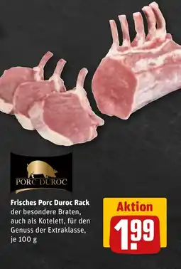 REWE DE Frisches Porc Duroc Rack tilbud