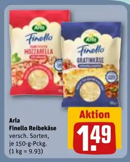 REWE DE Arla Finello Reibekäse tilbud