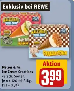 REWE DE Mälzer & Fu Ice Cream Creations tilbud