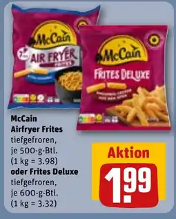 REWE DE McCain Airfryer Frites oder Frites Deluxe tilbud