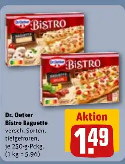REWE DE Dr. Oetker Bistro Baguette tilbud