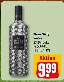 REWE DE Three Sixty Vodka tilbud