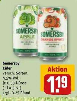 REWE DE Somersby Cider tilbud