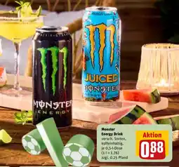 REWE DE Monster Energy Drink tilbud