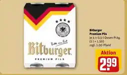 REWE DE Bitburger Premium Pils tilbud