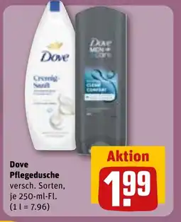 REWE DE Dove Pflegedusche tilbud