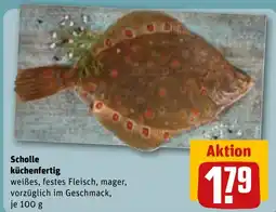 REWE DE Scholle küchenfertig tilbud
