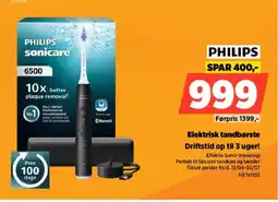 Power PHILIPS Elektrisk tandbørste HX741102 tilbud