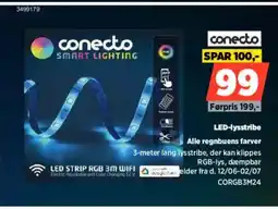 Power Conecto LED-lysstribe CORGB3M24 tilbud