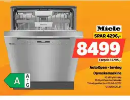 Power Miele Opvaskemaskine G7212SCUCLST tilbud