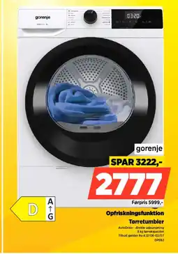 Power Gorenje Tørretumbler DPE82 tilbud