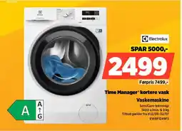 Power Electrolux Vaskemaskine EW6F1249P3 tilbud