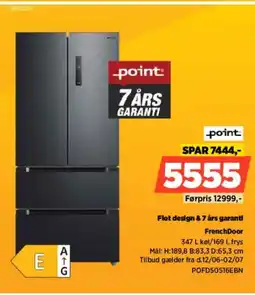 Power Point FrenchDoor POFD50516EBN tilbud