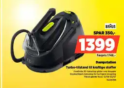 Power BRAUN Dampstation IS3257BK tilbud