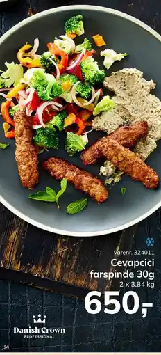 Dagrofa Food Service Cevapcici farspinde tilbud