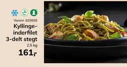 Dagrofa Food Service Kyllinge- inderfilet 3-delt stegt tilbud