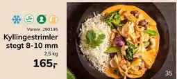 Dagrofa Food Service Kyllingestrimler stegt 8-10 mm tilbud