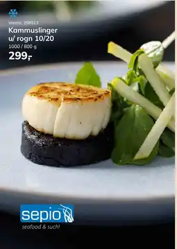 Dagrofa Food Service Kammuslinger u/ rogn 10/20 tilbud