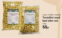 Dagrofa Food Service Tortellini med kød eller ost tilbud