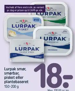REMA 1000 Lurpak smør tilbud