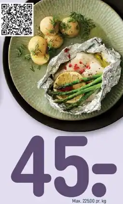 REMA 1000 Grillet havkat i folie (inspirationsbillede) tilbud