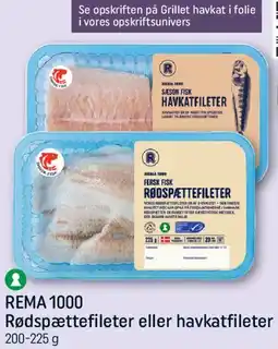 REMA 1000 Rødspættefileter eller havkatfileter tilbud