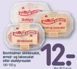 REMA 1000 Bornholmer skinkesalat / ørred- og laksesalat / skaldyrssalat tilbud